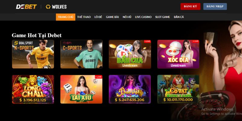 Live Casino debet